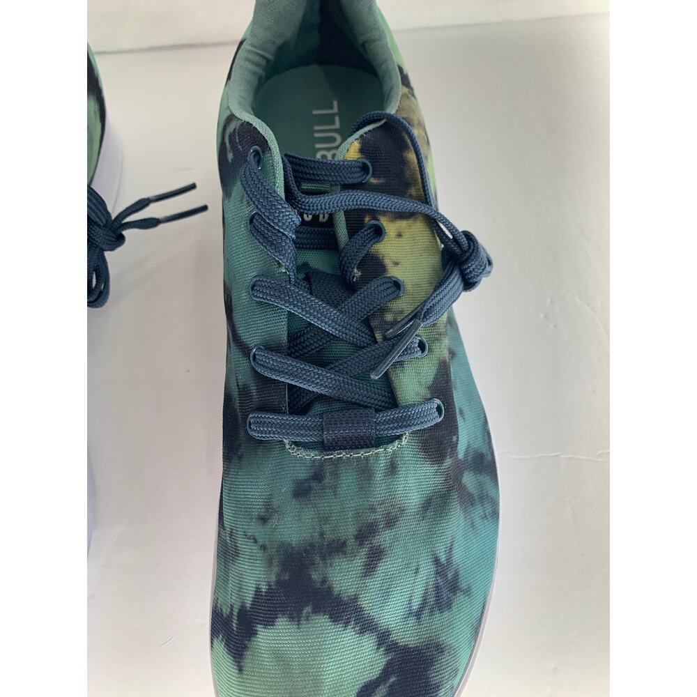 NoBull Blue Tie-Dye Canvas Trainer Shoes - Picture 8 of 15